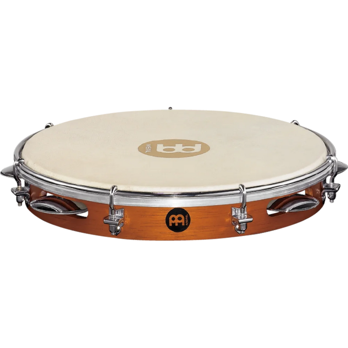 Pandeiro Meinl 10 pouces en bois de châtaignier avec peau de chèvre