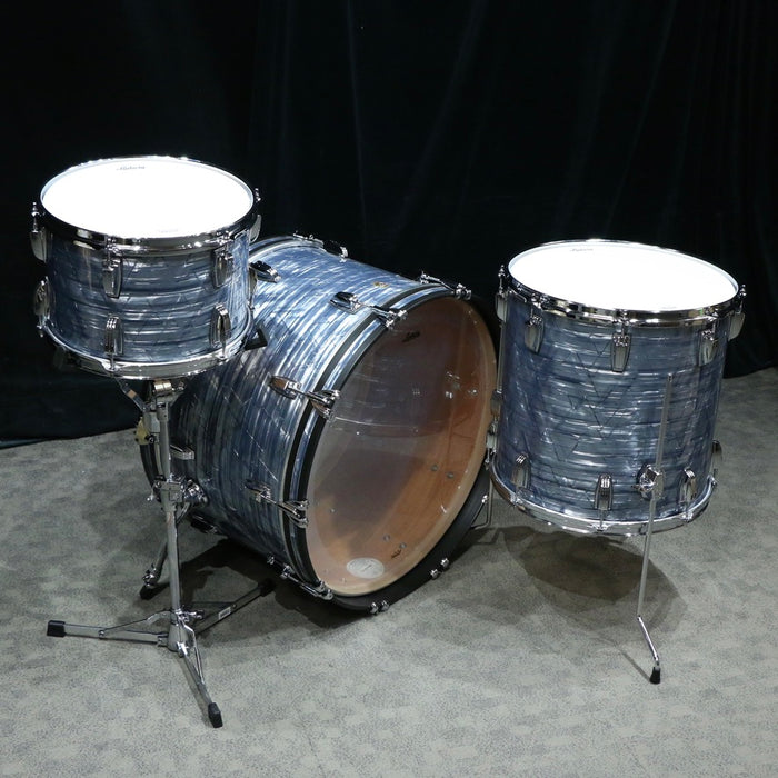 Ludwig Legacy Mahogany Drum Kit 24-13-16in - Sky Blue Pearl