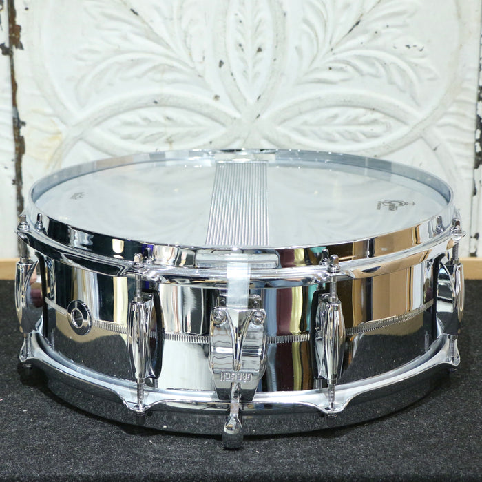 Used Gretsch Brooklyn Chrome Over Brass Snare Drum 14X5in