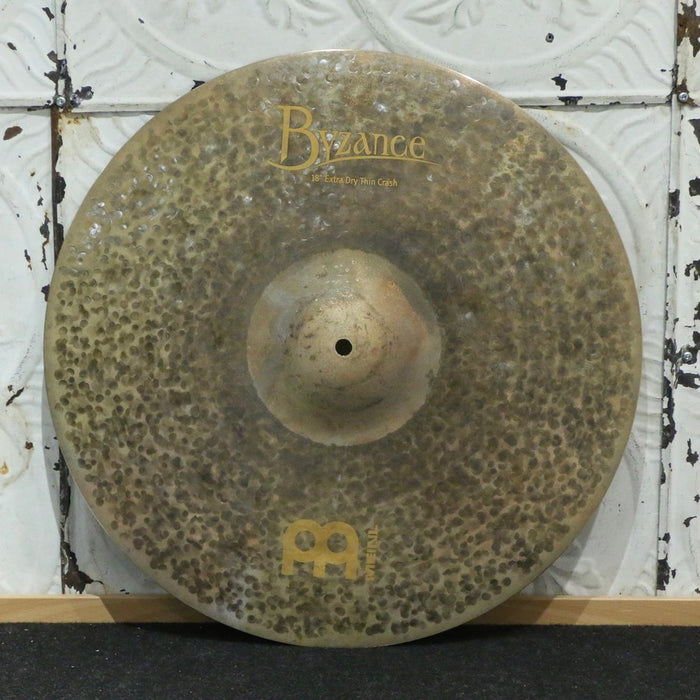 Cymbale crash Meinl Byzance Extra Dry Thin 18po (1288g)