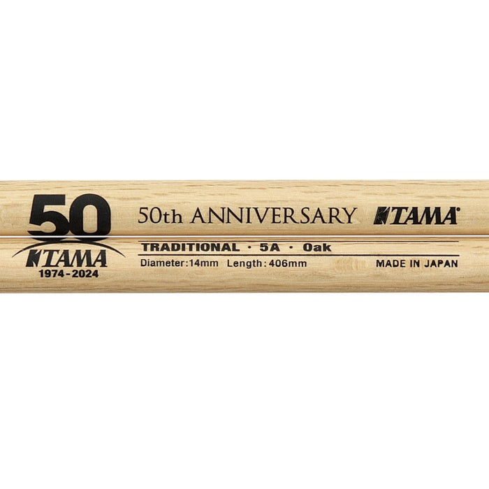 TAMA 50th Limited Drumstick Oak 5A