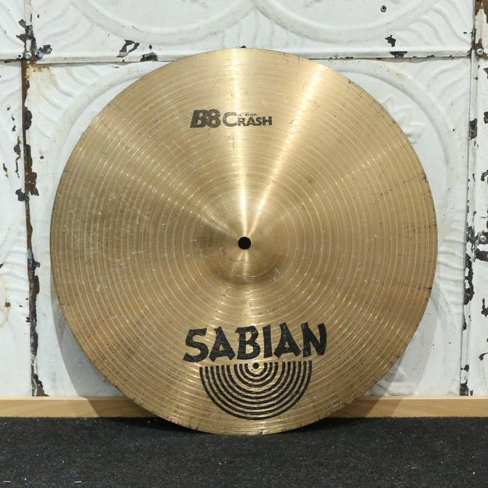 Cymbale crash usagée Sabian B8 16po (1056g)