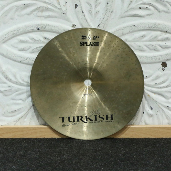 Cymbale splash usagée Turkish Classic 8po (150g)