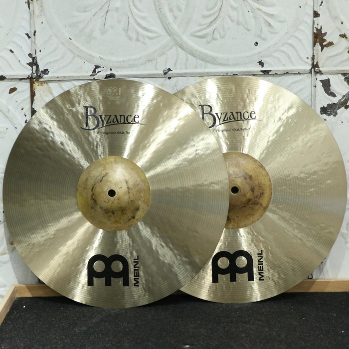 Meinl Byzance Traditional Polyphonic Hi-Hats 15in (1152/1424g)
