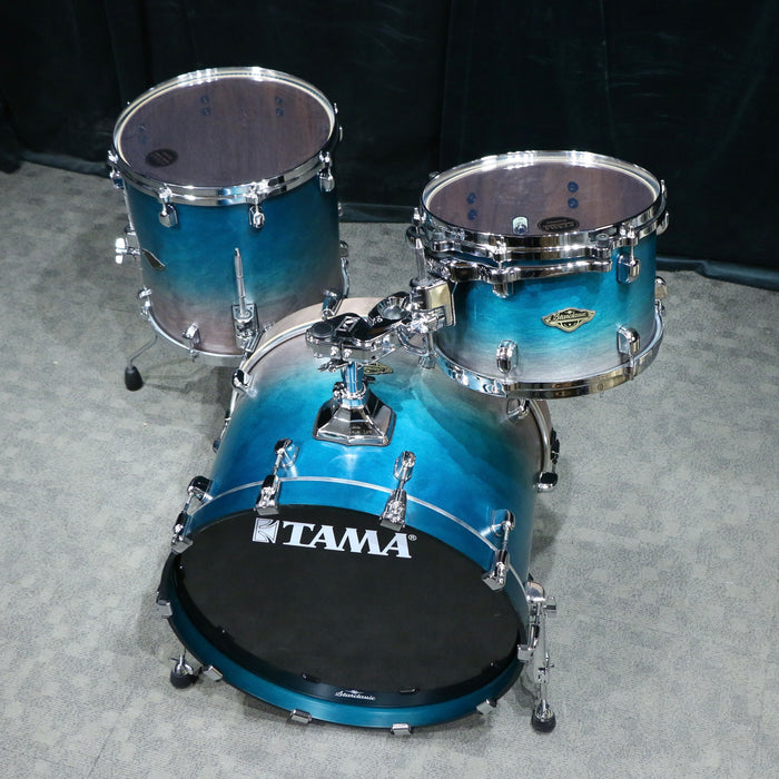 Tama Starclassic Walnut/Birch Drumkit 20-12-14in - Satin Sapphire Fade