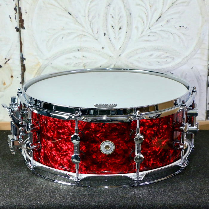Sonor Momentum Beech Snare Drum 14X5.75in - Red Pearl