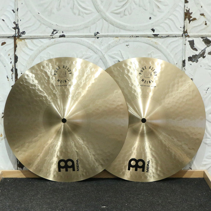 Cymbales hi-hat Meinl Pure Alloy Medium 14po (996/1148g)