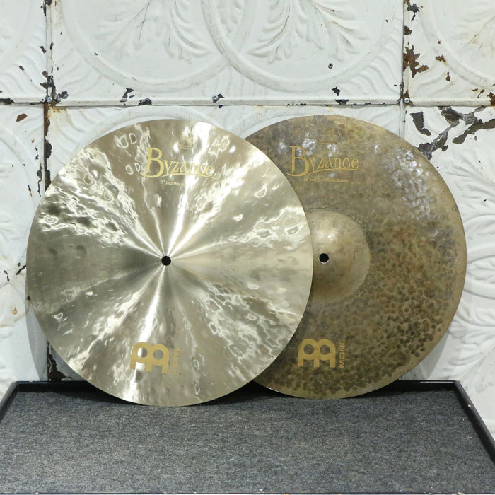 Cymbales hi-hat Meinl Byzance Jazz Thin 15po (916/1092g)