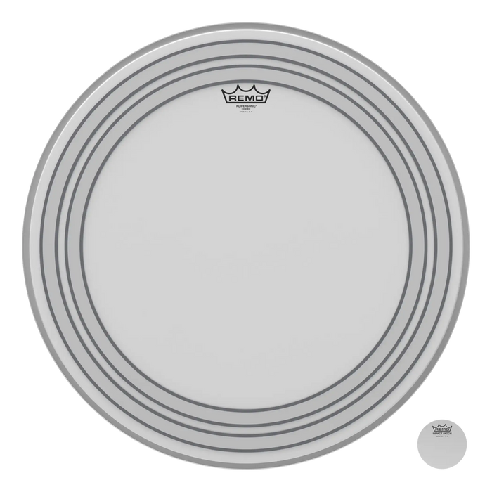 Remo Powersonic Coated Bass Drum Head 20in