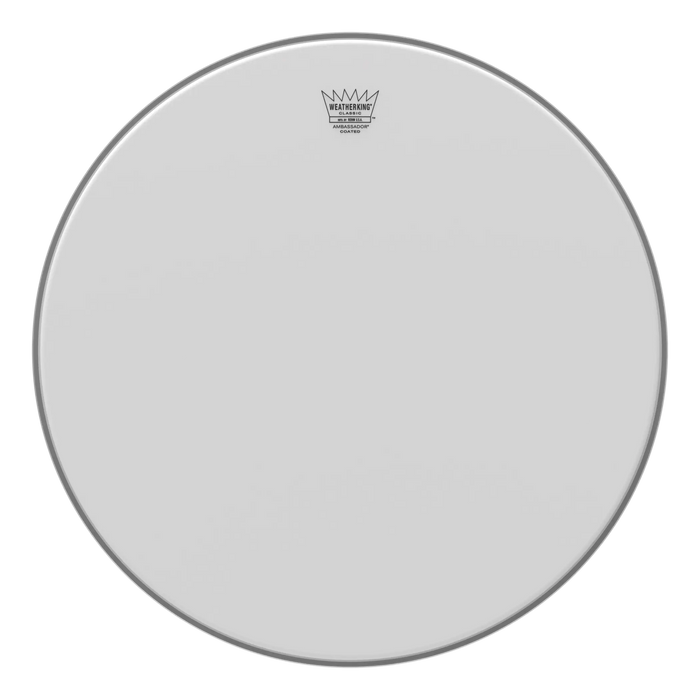 Remo Ambassador Classic Fit Coated Bass Drumhead, 20in