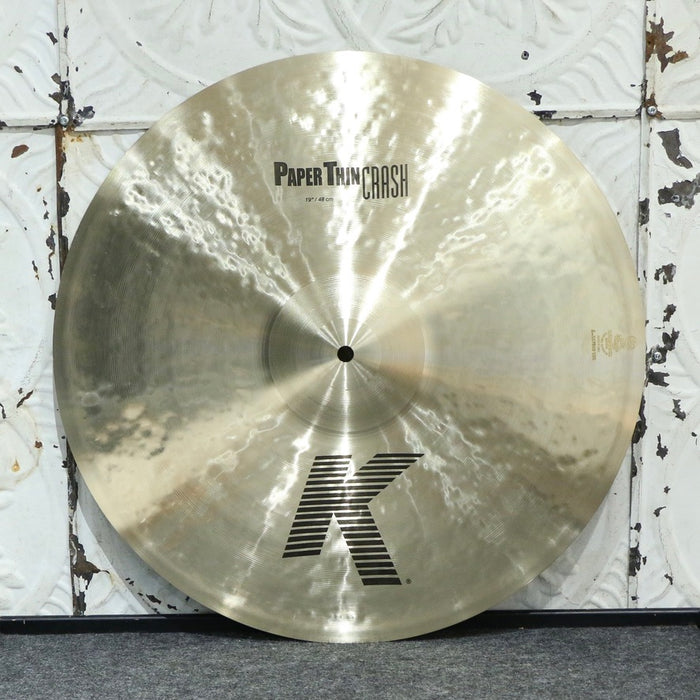 Zildjian K Paper Thin Crash Cymbal 19in (1254g)