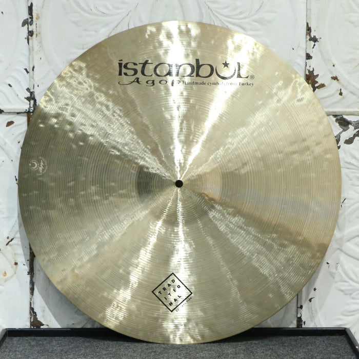 Cymbale ride Istanbul Agop Traditional Jazz Medium 22po (2428g)