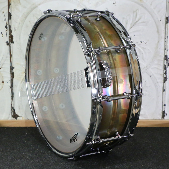 B-Stock Ludwig Raw Bronze Phonic Snare Drum 14X5in - tube lugs
