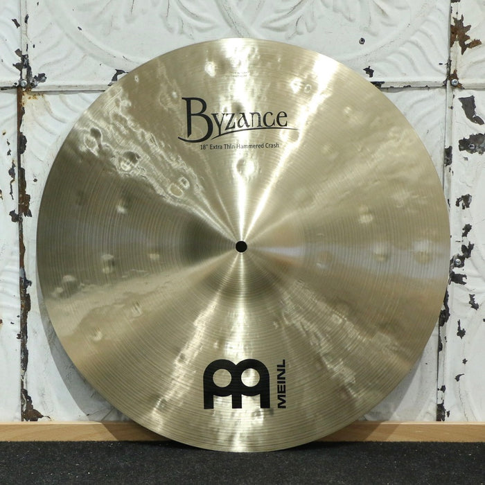 Cymbale crash Meinl Byzance Traditional Extra Thin Hammered 18po (1402g)