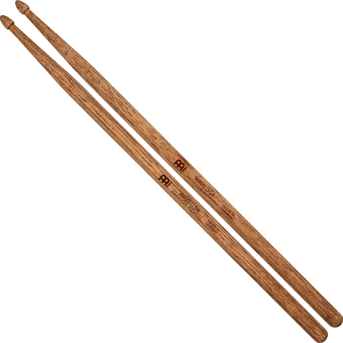 Baguettes Waxed 5A Drumstick Hickory Medium-Heavy Acorn tip Pair