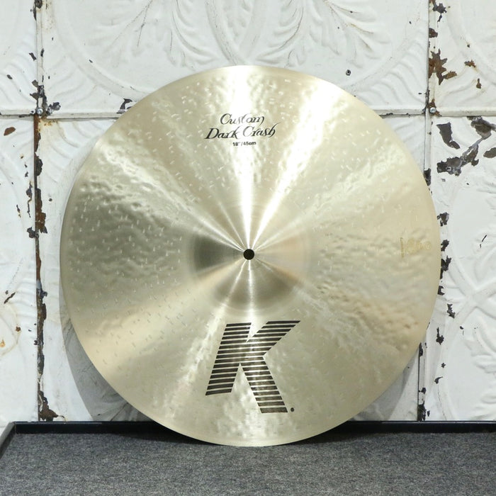 Cymbale crash Zildjian K Custom Dark 18po (1326g)