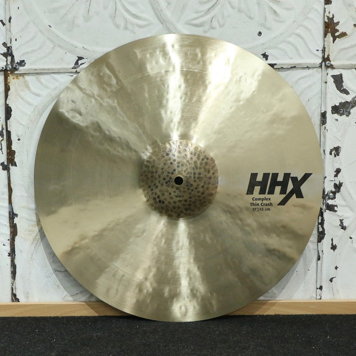 Cymbale crash Sabian HHX Complex Thin 17po (1053g)