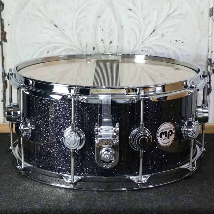 DW Collector's SSC Maple Snare Drum 14X6.5in - Black Ice