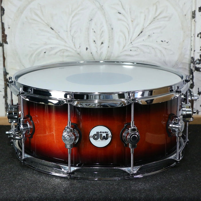 Caisse claire DW Design 14X6po - Tobacco Burst