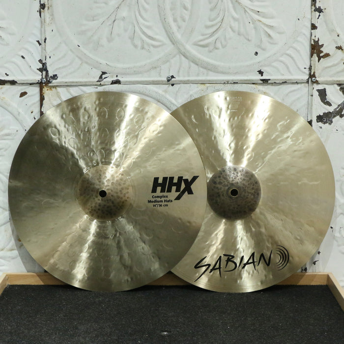 Cymbales charleston Sabian HHX Complex Medium 14 pouces (944/1338 g)
