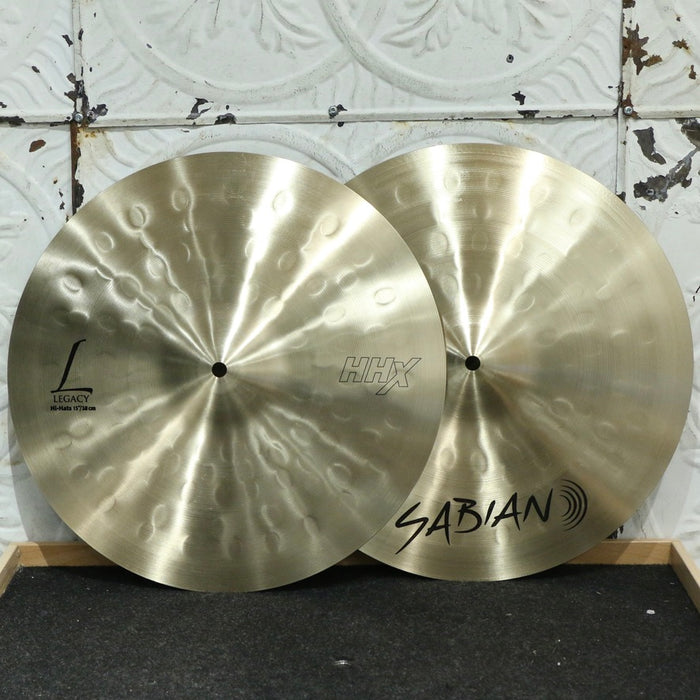 Cymbales hi-hat Sabian HHX Legacy 15po (992/1324g)