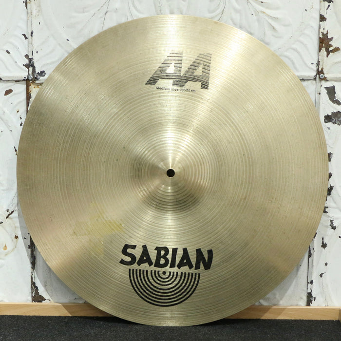 Used Sabian AA Medium Ride Cymbal 20in (2376g)