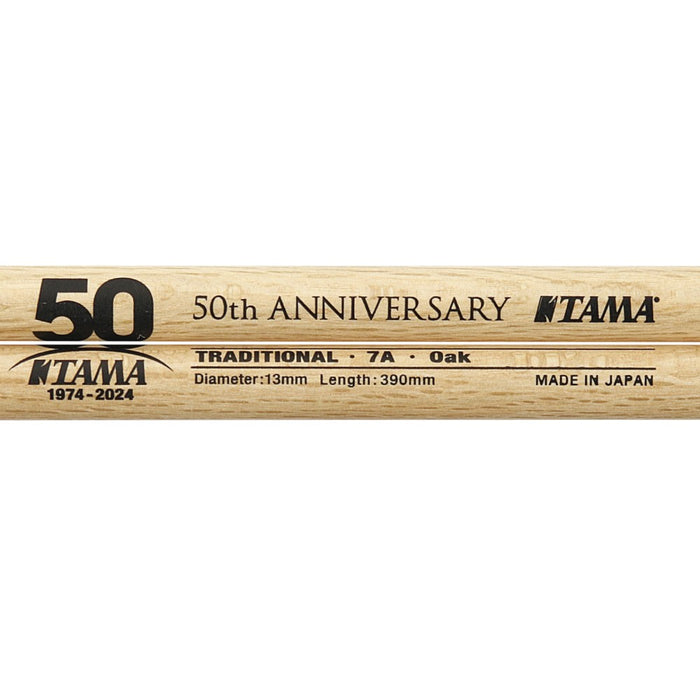 TAMA 50th Limited Drumstick Oak 7A