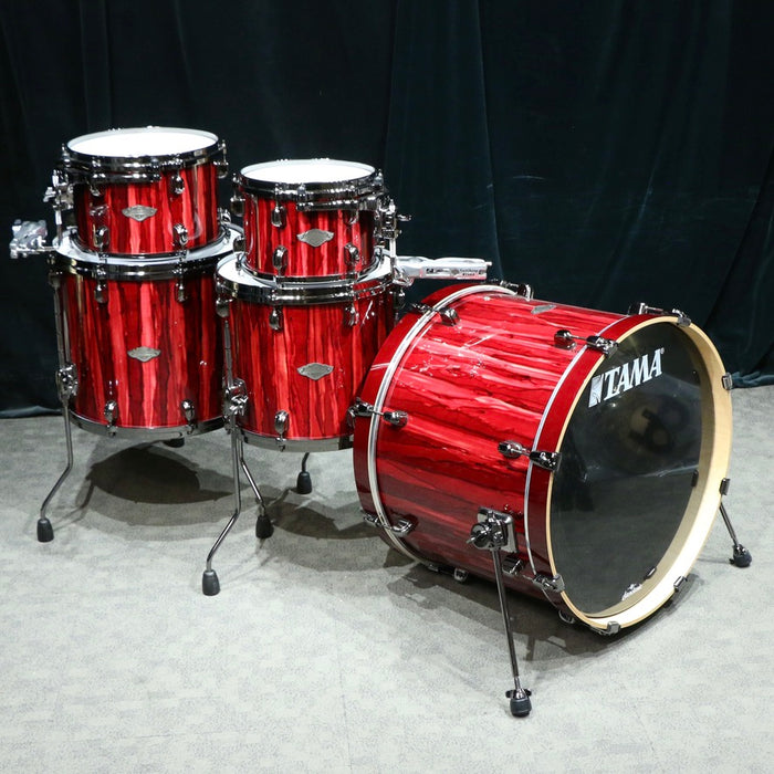 Batterie usagée Tama Starclassic Performer 22-10-12-14-16po - Crimson Red Waterfall