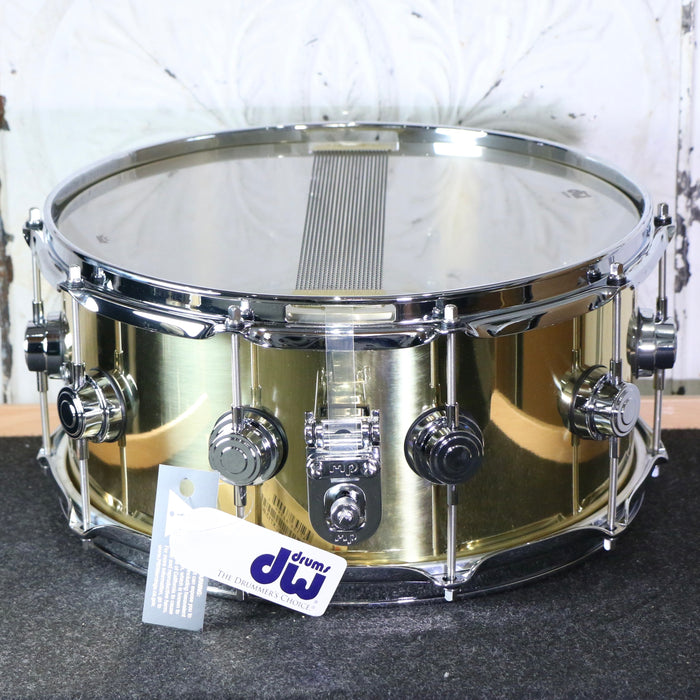 Caisse claire DEMO DW Collector's Polished Brass 14X6.5po