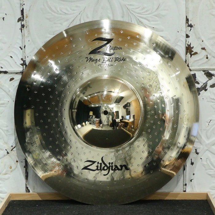 Cymbale ride Zildjian Z Custom Mega Bell 21po (3772g)