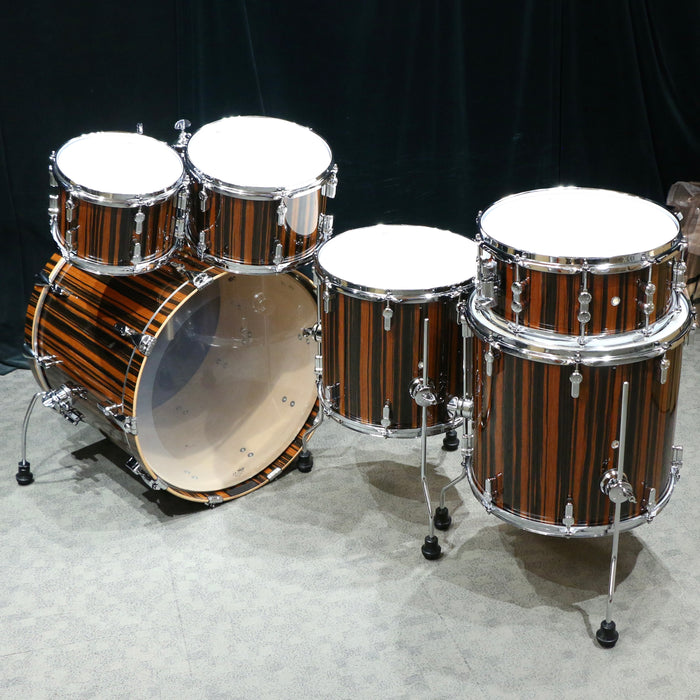 Sonor AQ2 150th Anniversary Drum Kit 22-10-12-14-16+14in - Ebony High Gloss