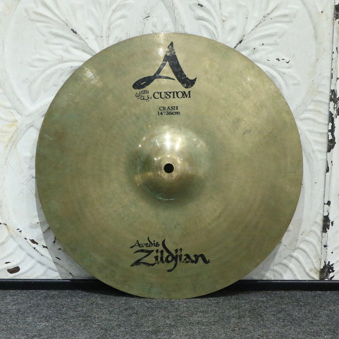 Cymbale crash usagée Zildjian A Custom 14po (816g)