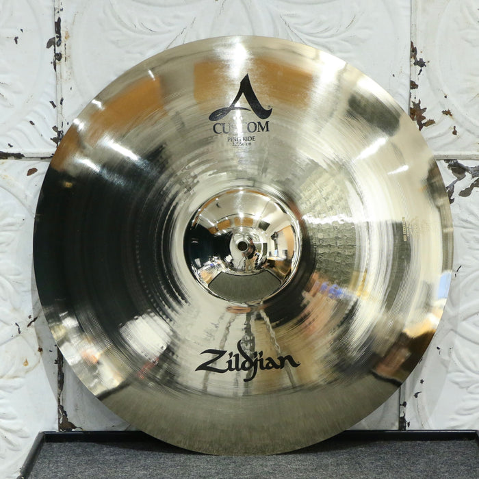 Zildjian A Custom Ping Ride Cymbal Brilliant 22in (3450g)