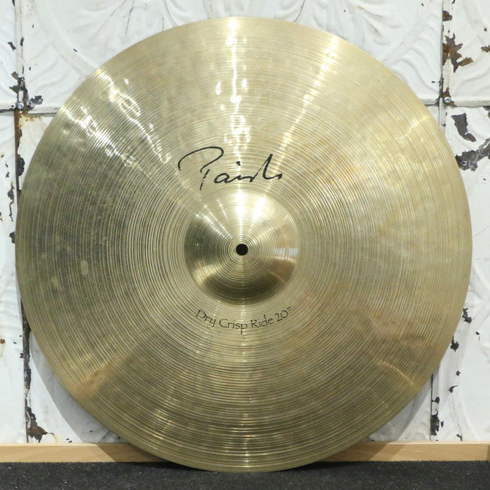 Cymbale ride usagée Paiste Signature Dark Crisp 20po (2410g)