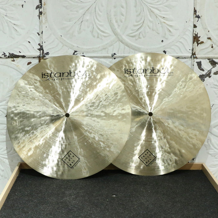 Cymbales hi-hat Istanbul Agop Traditional Jazz 15po (998/1180g)