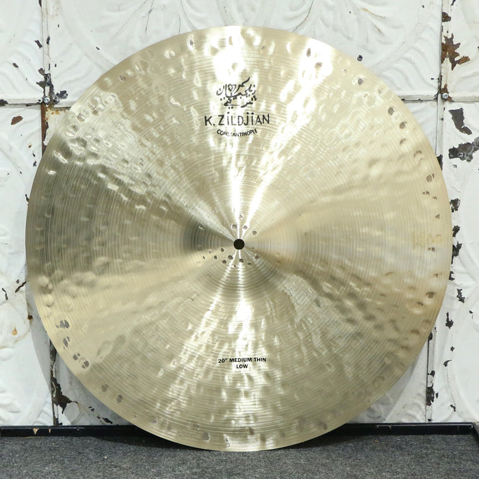 Zildjian K Constantinople Medium Thin Low Ride Cymbal 20in (2020g)