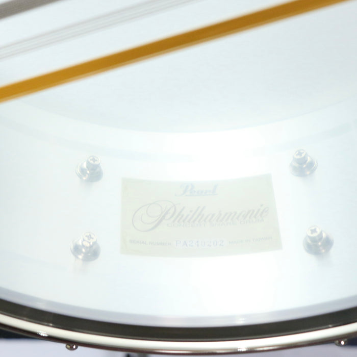 Pearl Philharmonic Series Concert Snare Drum Cast Aluminum 14X5in
