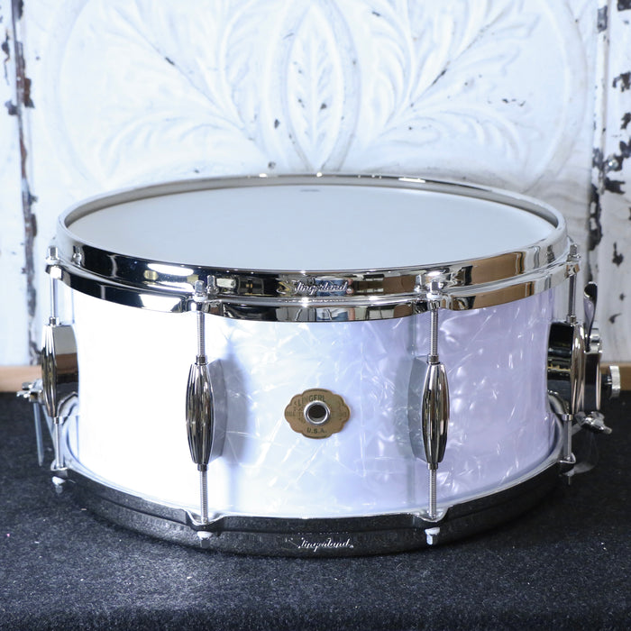Slingerland Radio King Artist Snare Drum 14X6.5in - White Marine Pearl