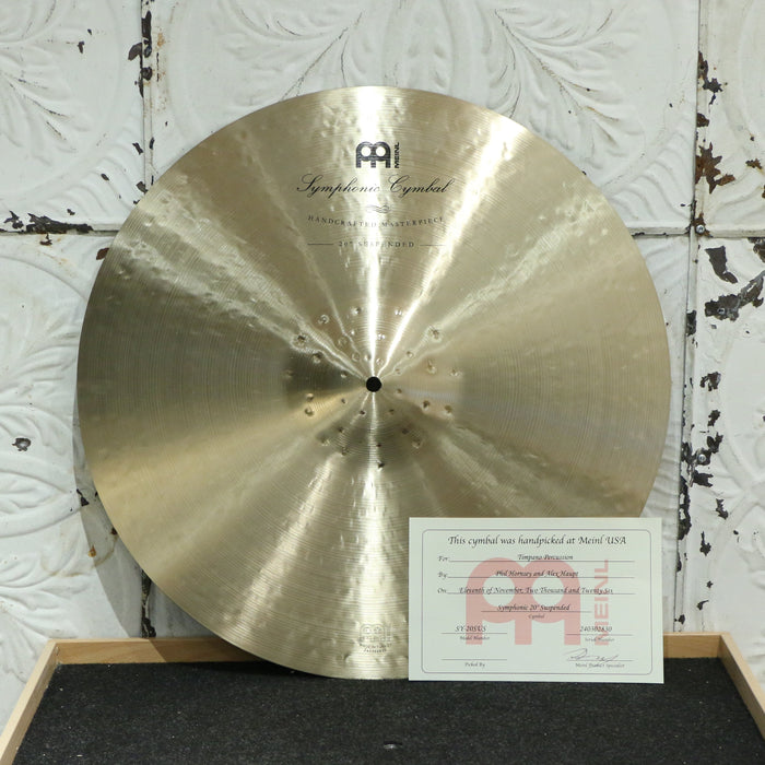 Cymbale suspendue Meinl Symphonic 20po - HANDPICKED (2218g)