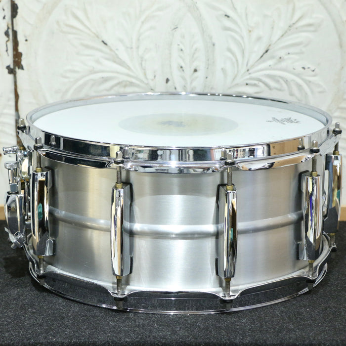 Used Pearl Sensitone Elite Aluminum Snare Drum 14X6.5in