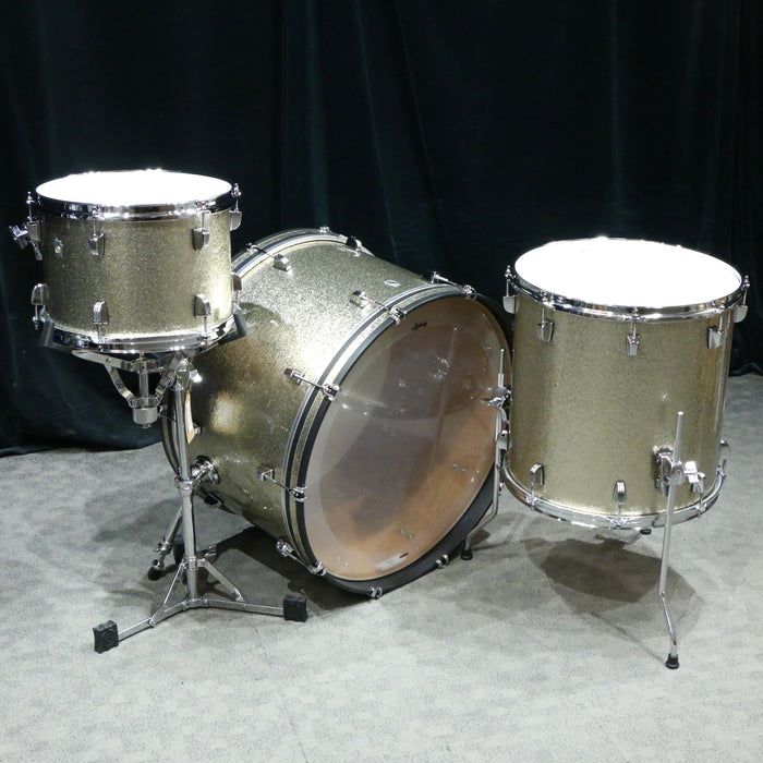 Ludwig NeuSonic Drum Kit 24-13-16in - Titanium Super Sparkle