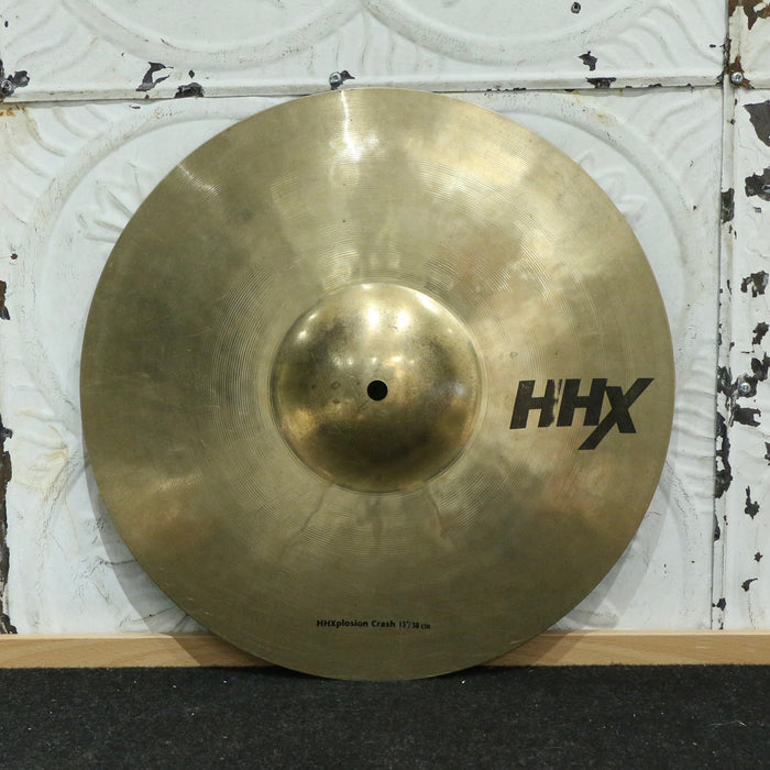 Cymbale crash usagée Sabian HHX X-Plosion 15po (832g)