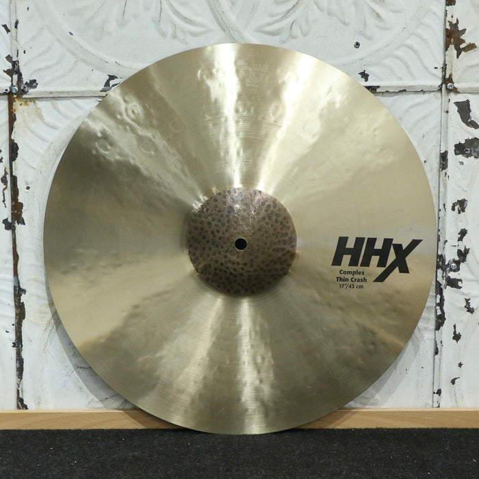 Cymbale crash Sabian HHX Complex Thin 17po (1055g)