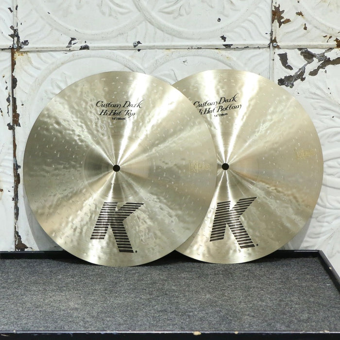 Cymbales hi-hat Zildjian K Custom Dark 14po (986/1262g)