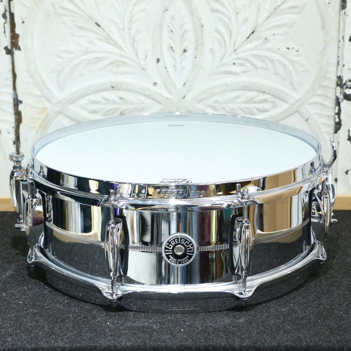 Used Gretsch Brooklyn Chrome Over Brass Snare Drum 14X5in