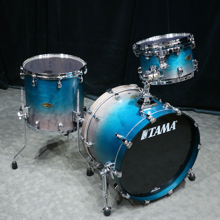 Tama Starclassic Walnut/Birch Drumkit 20-12-14in - Satin Sapphire Fade