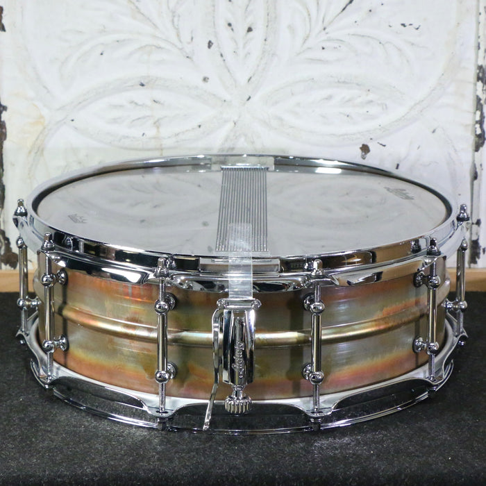 B-Stock Ludwig Raw Bronze Phonic Snare Drum 14X5in - tube lugs