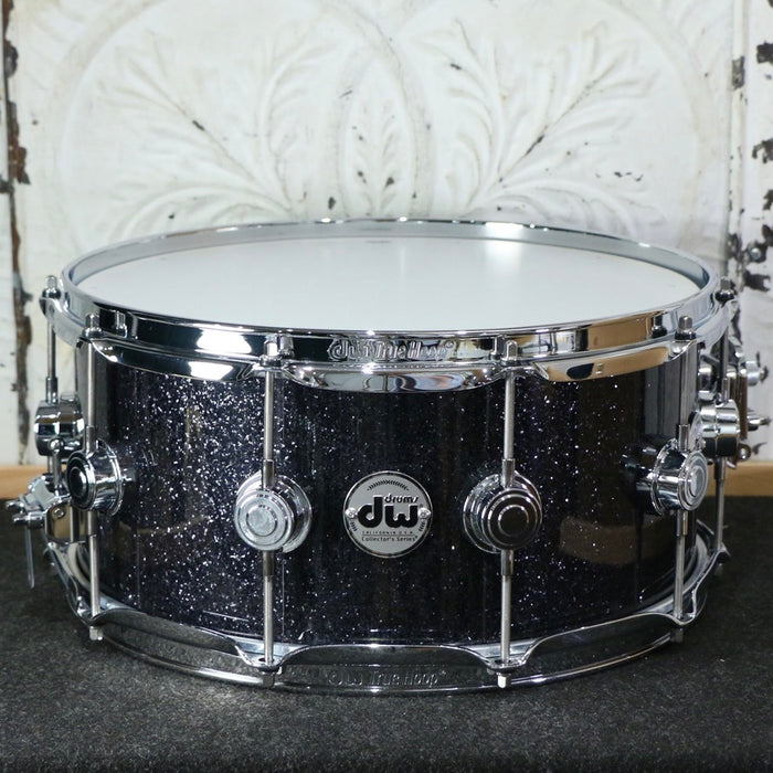 DW Collector's SSC Maple Snare Drum 14X6.5in - Black Ice