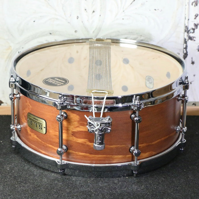Used Tama SLP Fat Spruce Snare Drum 14X6in