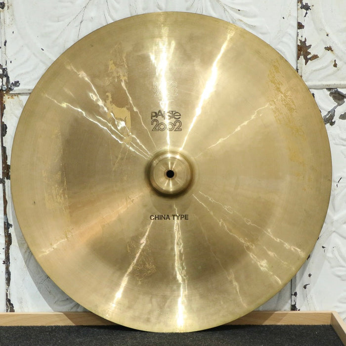 Cymbale chinoise usagée Paiste 2002 Black Label 20po (1884g)
